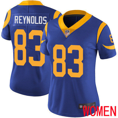 Los Angeles Rams Limited Royal Blue Women Josh Reynolds Alternate Jersey NFL Football #83 Vapor Untouchable->los angeles rams->NFL Jersey